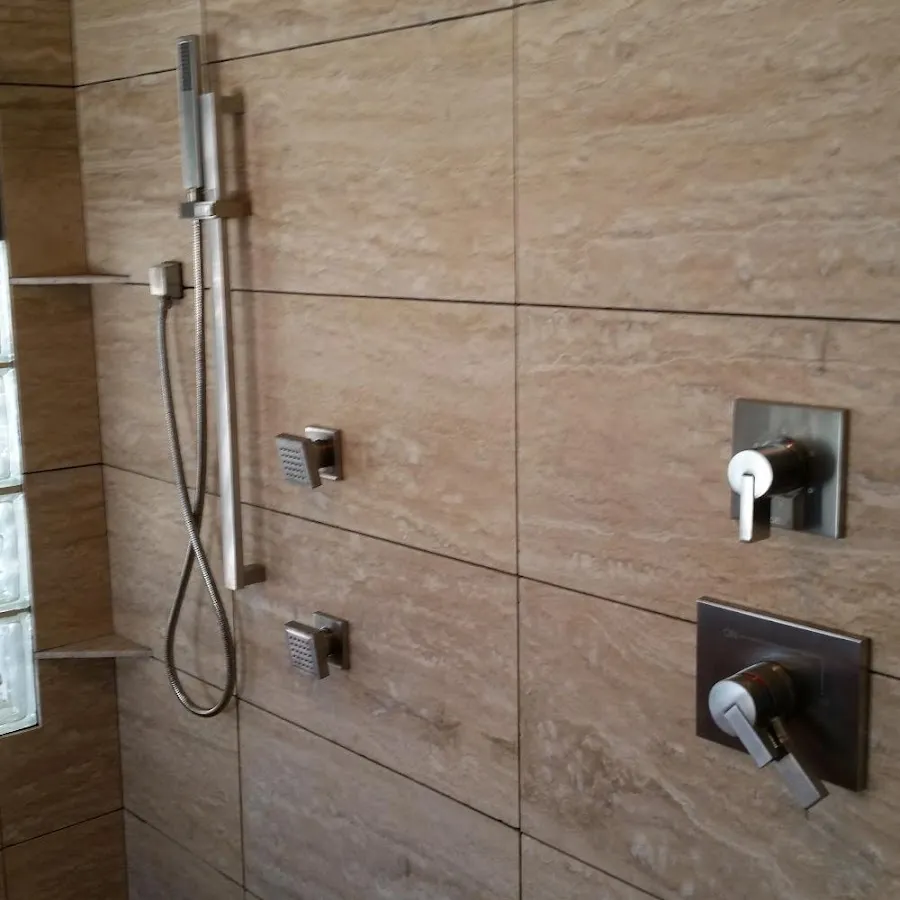 Shower fixture installation for Water Heater Replacement in Cottage Grove